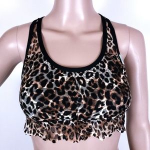 PINK Victoria's Secret Women Lace Bralette Unlined Size L - NWT
